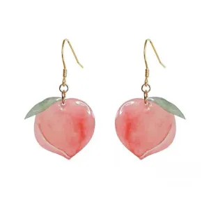 2.0 Aesthetic Peach Earrings