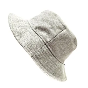 (30% Off) Adult Hat - Premium Wool Bucket Hat (Small/Medium) in Solid Light Gray by Hats for Healing