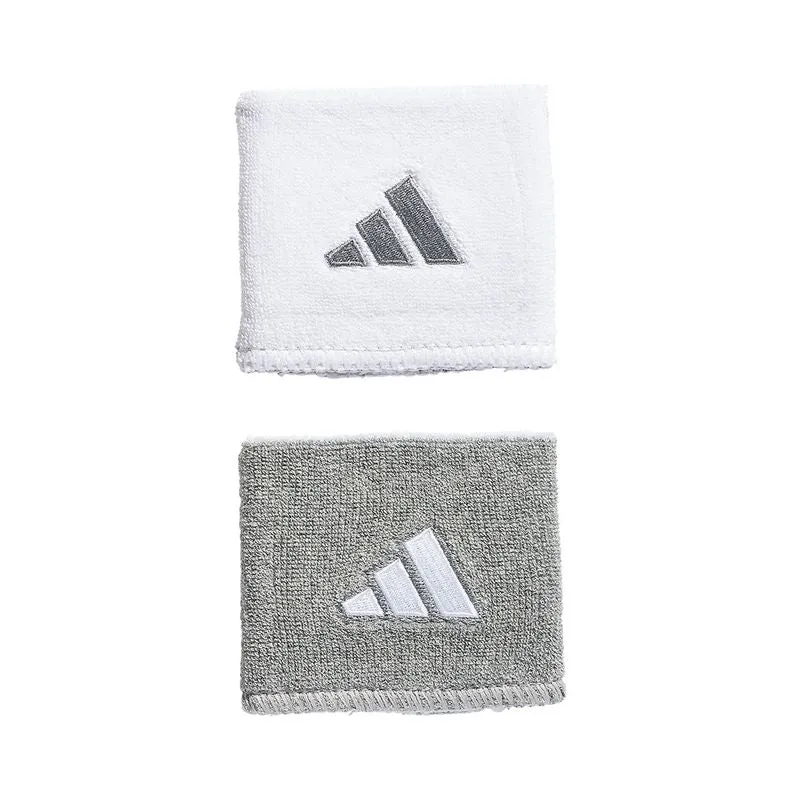 Adidas Interval Reversible 2.0 Tennis Wristband White Light Grey