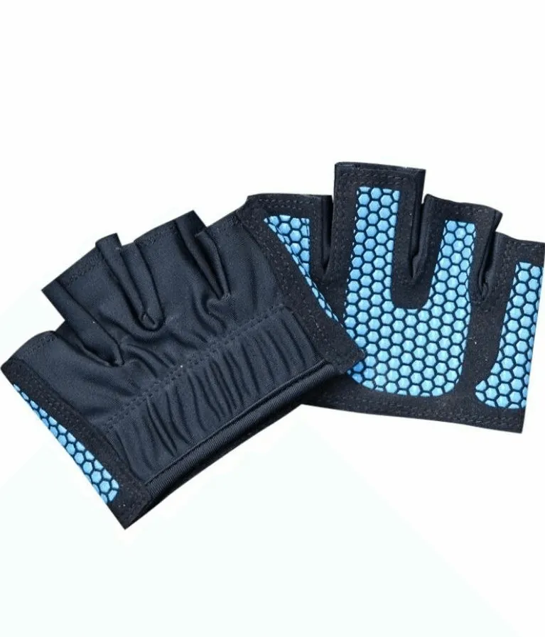 Anti-Slip Breathable Short Gloves with Open Fingers for Training - SF0404