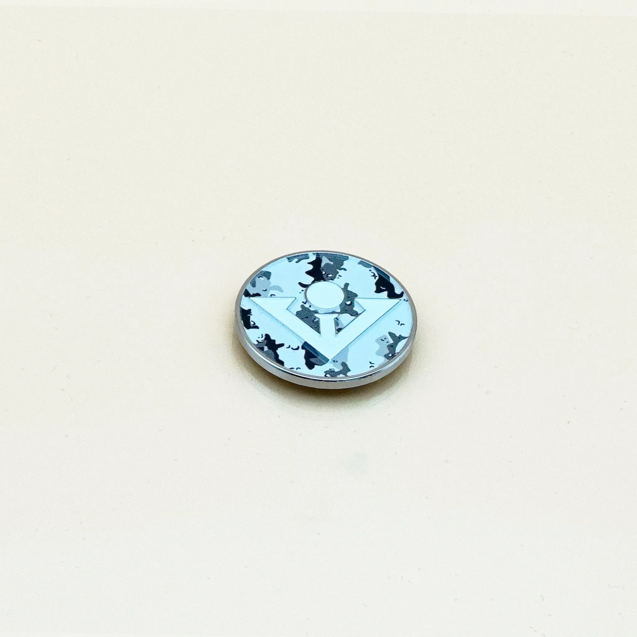 Arctic Camo Golf Ball Marker