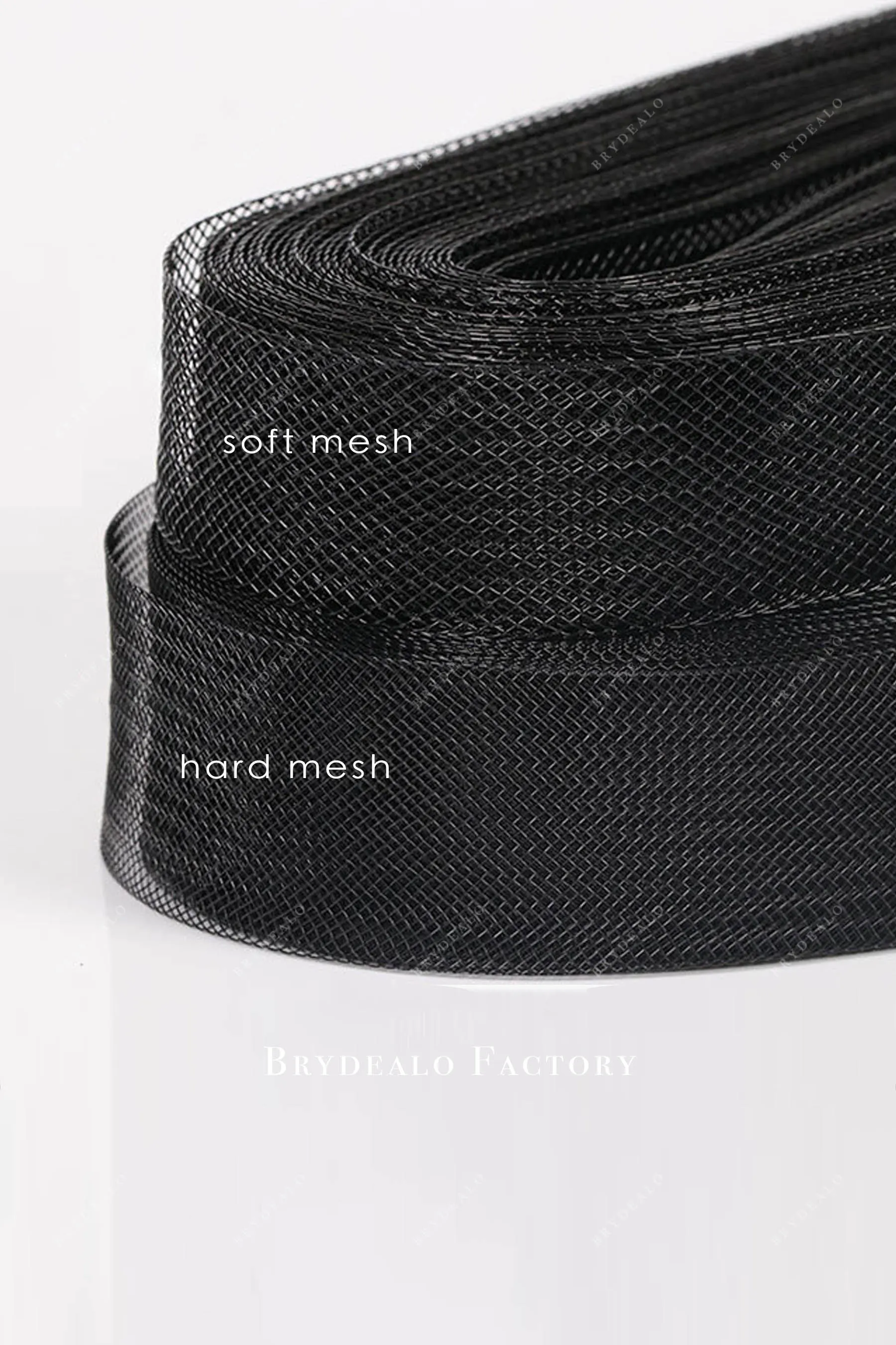 Black White Stiff & Soft Horsehair Braid Rolls | 1.2 - 20cm Wide