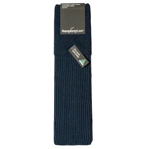 Business Weight Men's Long Socks in Navy - Aussie Made