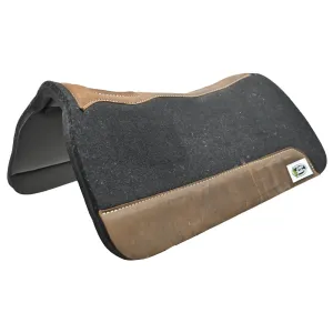 Cactus Saddlery 1" Felt Foam Saddle Pad Black 31" X 30"