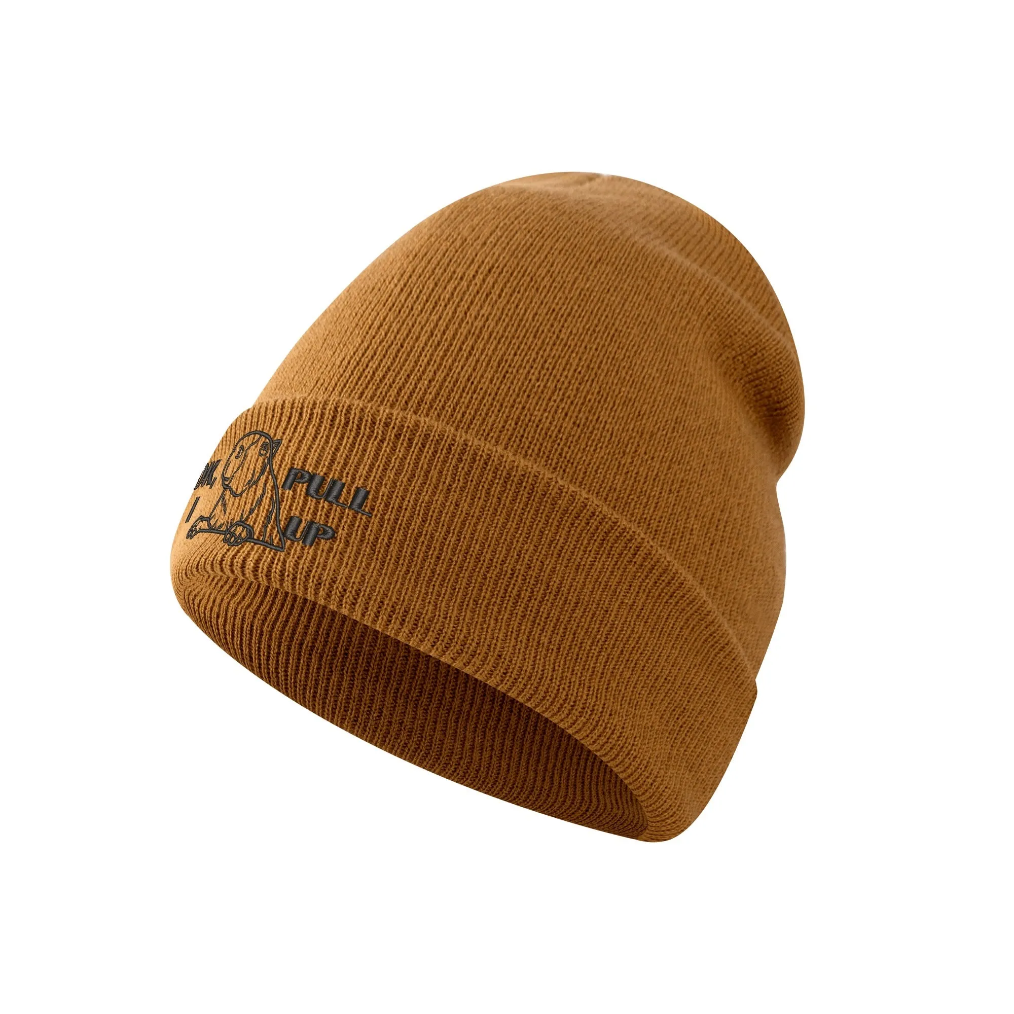 Capybara Embroidered Knitted Hats