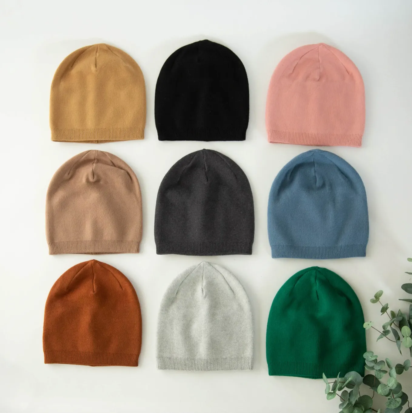 Cashmere Blend Beanie Collection