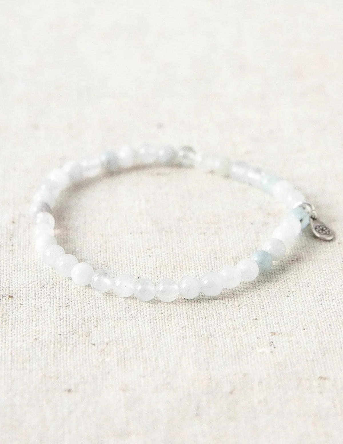 Celestine Mini Gemstone Bracelet