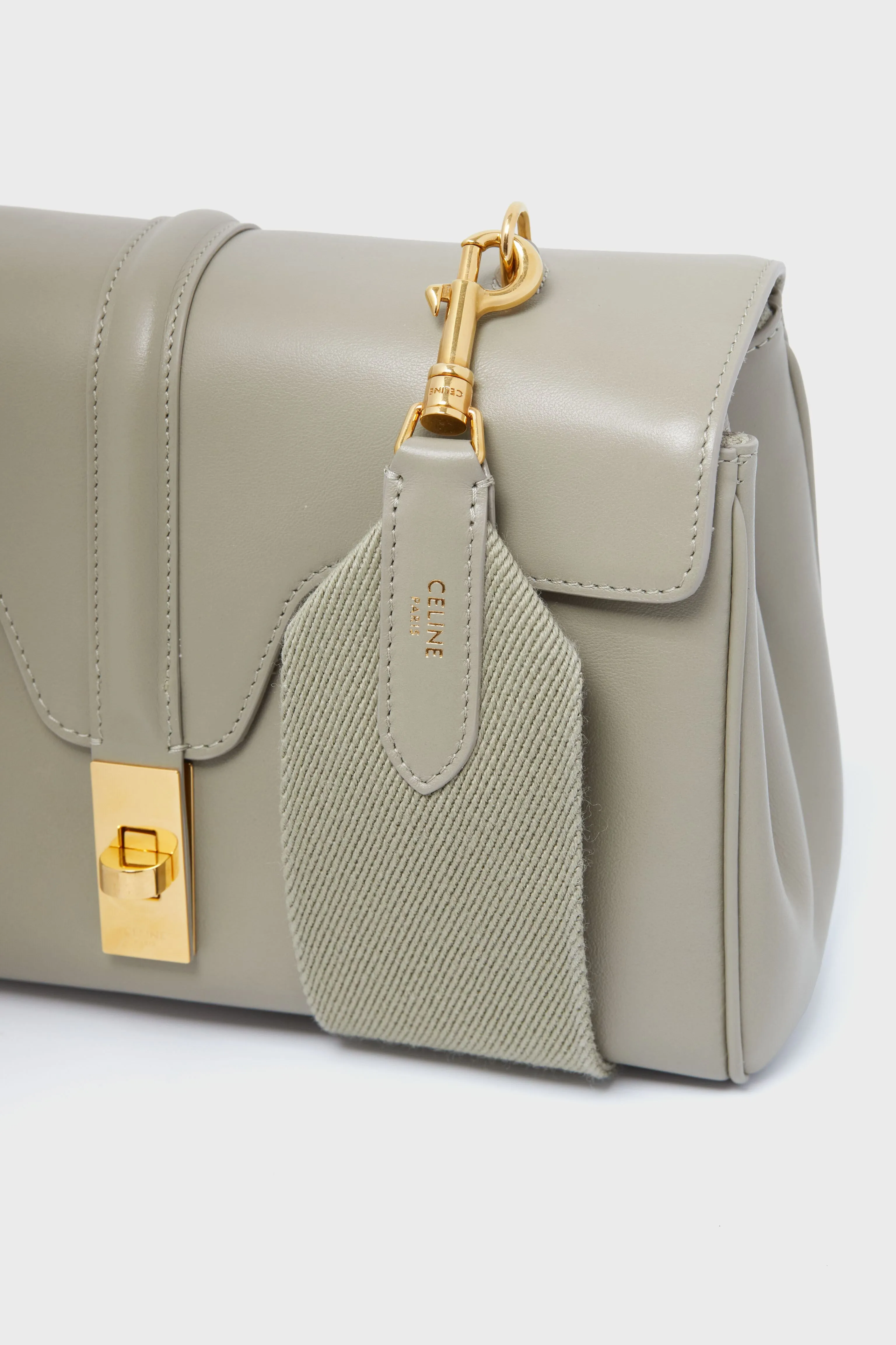 Celine Light Green Teen Soft 16 Bag