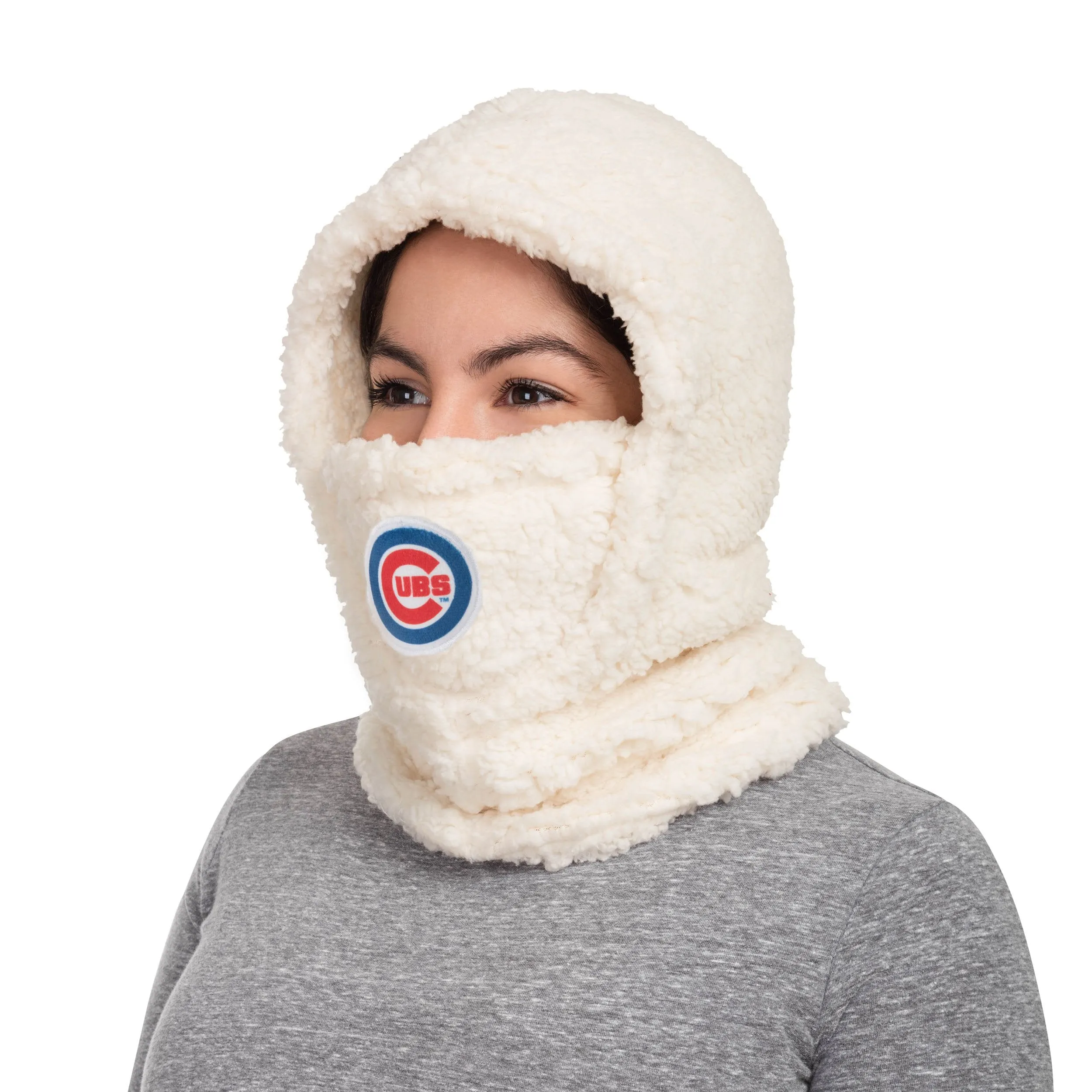 Chicago Cubs MLB Sherpa Hooded Gaiter