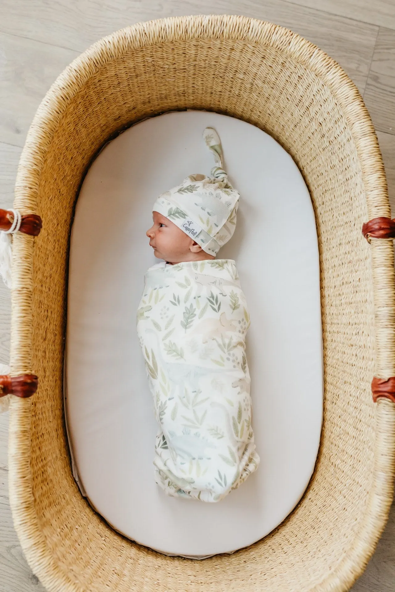 Copper Pearl Rex Top Knot Hat