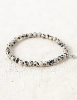 Dalmatian Jasper Mini Gemstone Bracelet