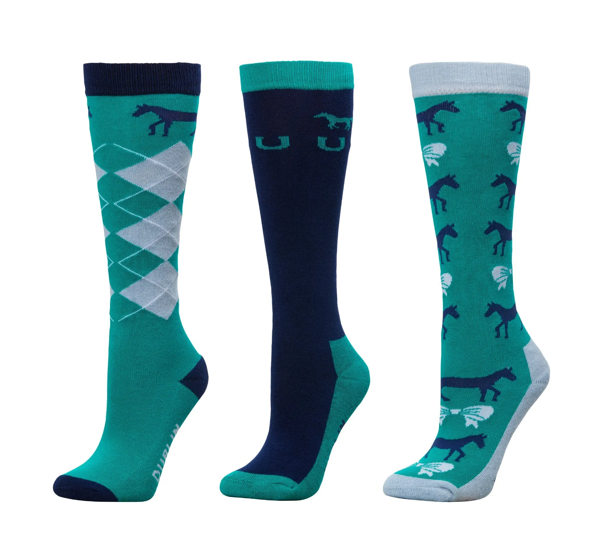 Dublin 3 Pack Adult Socks - Spring '22