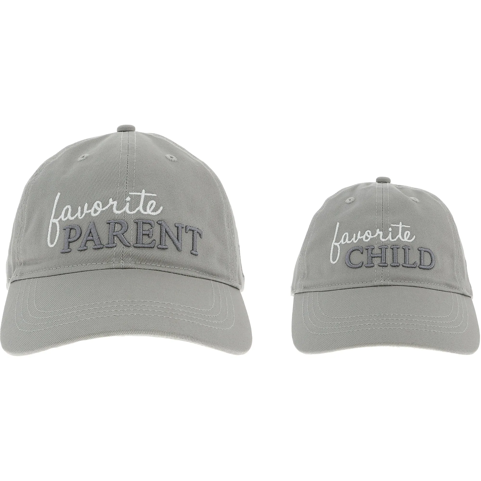 Favorite Adjustable Adult and Toddler Hat Set