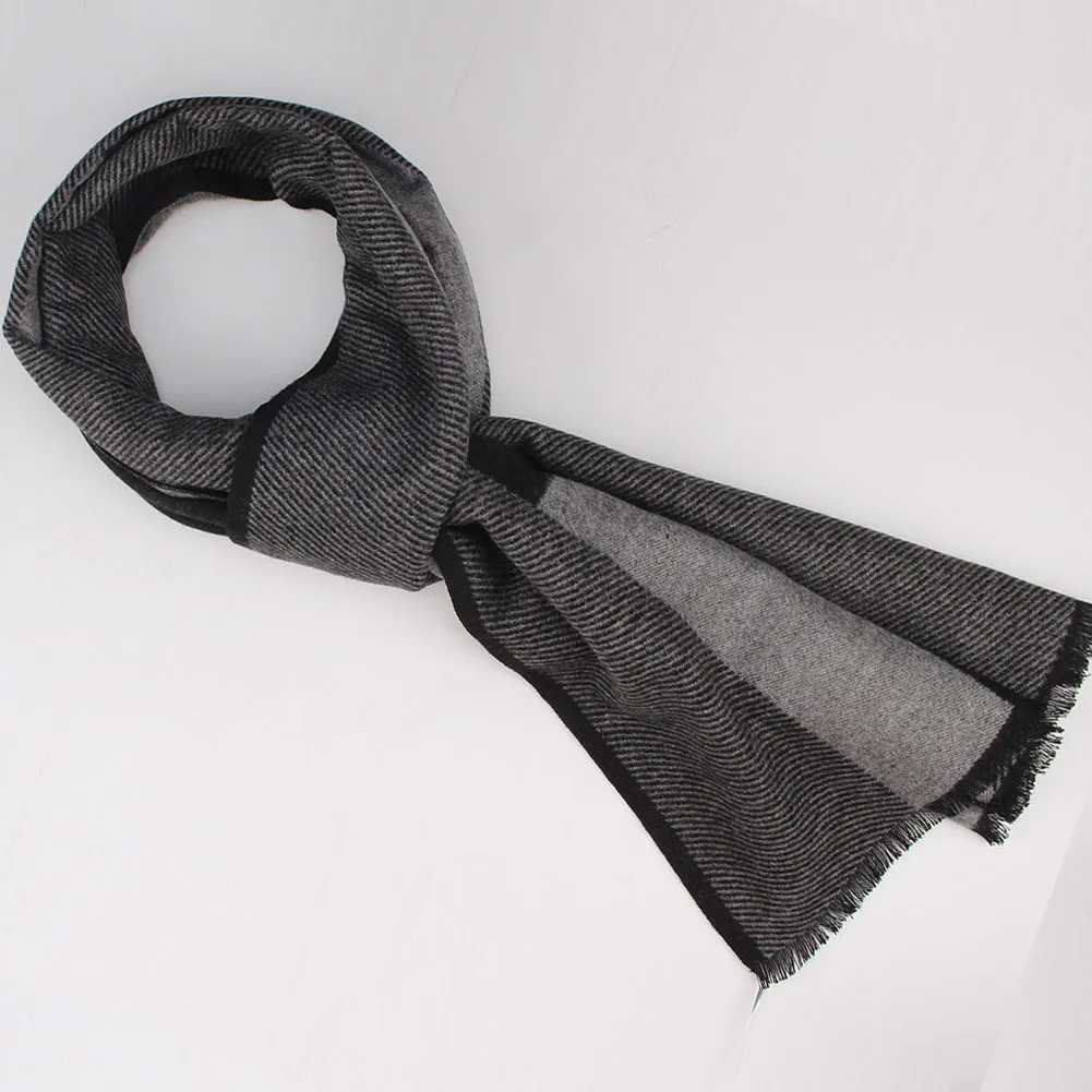 FURTALK Men Winter Cashmere Scarf Customize SFFW003