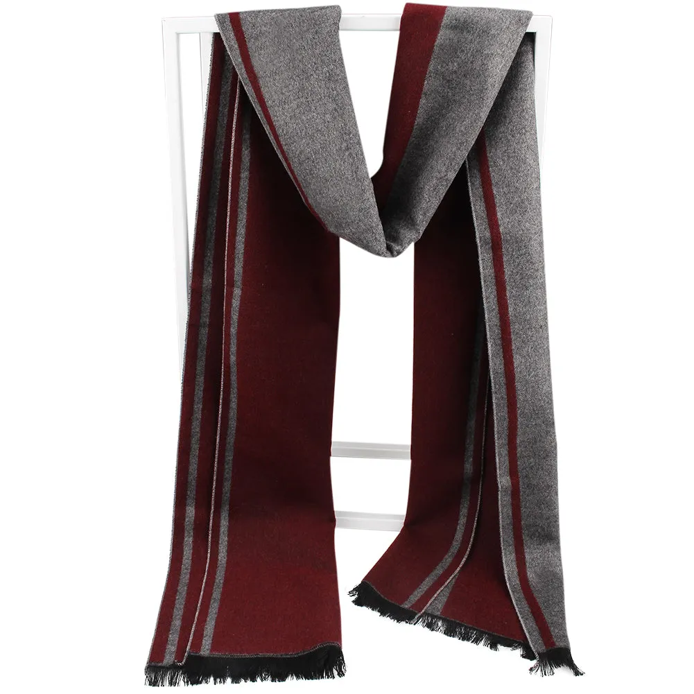 FURTALK Men Winter Cashmere Scarf Customize SFFW003