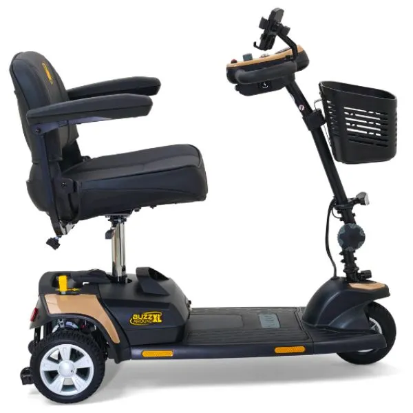 Golden Technologies Buzzaround XL 3-Wheel Mobility Scooter GB121-STD