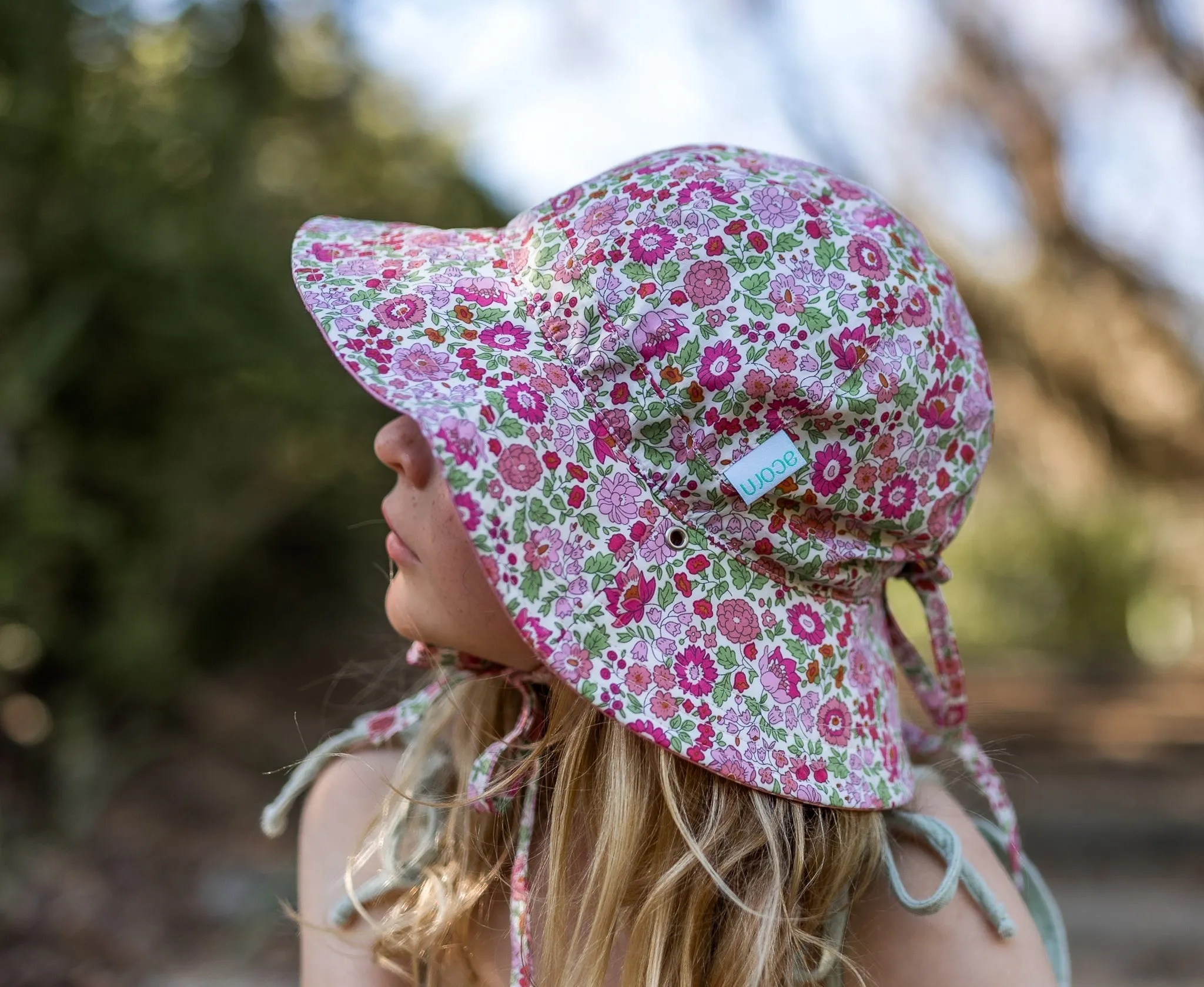 Harper Wide Brim Reversible Sunhat