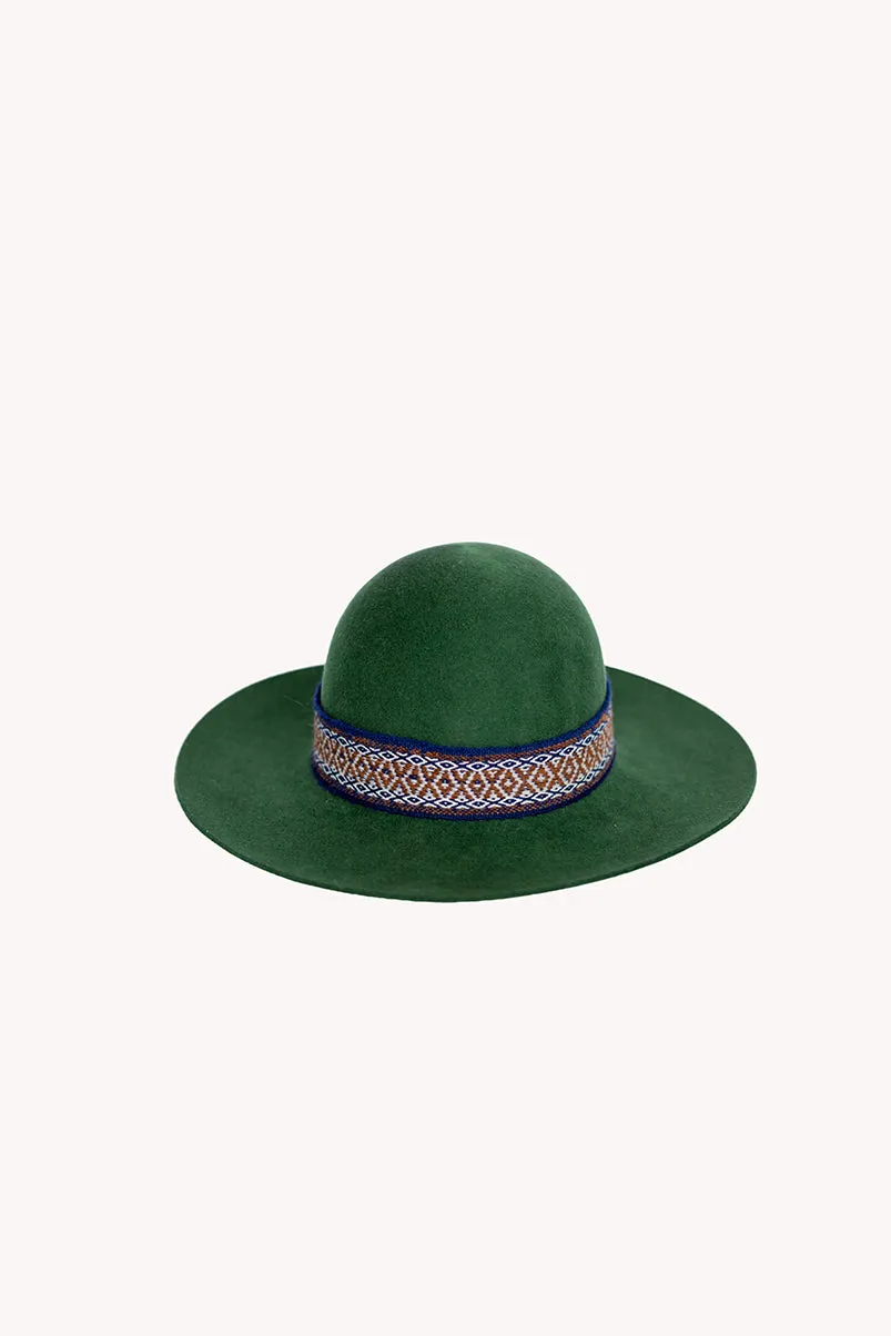 Hunter Green Floppy Hat