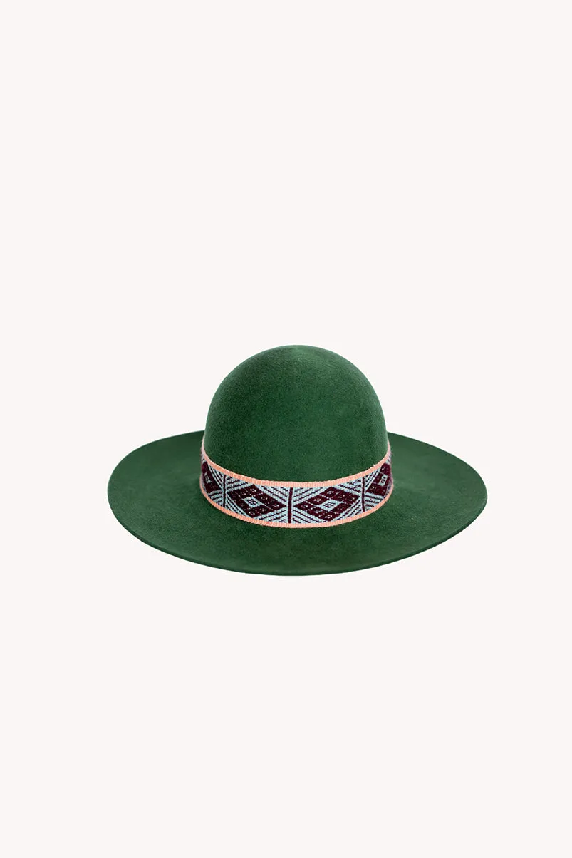 Hunter Green Floppy Hat