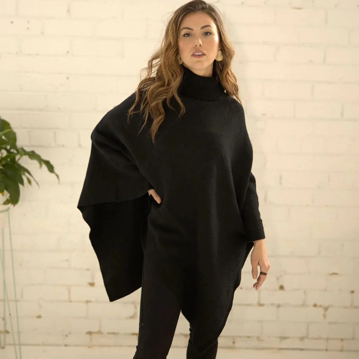 Joy Wool Poncho