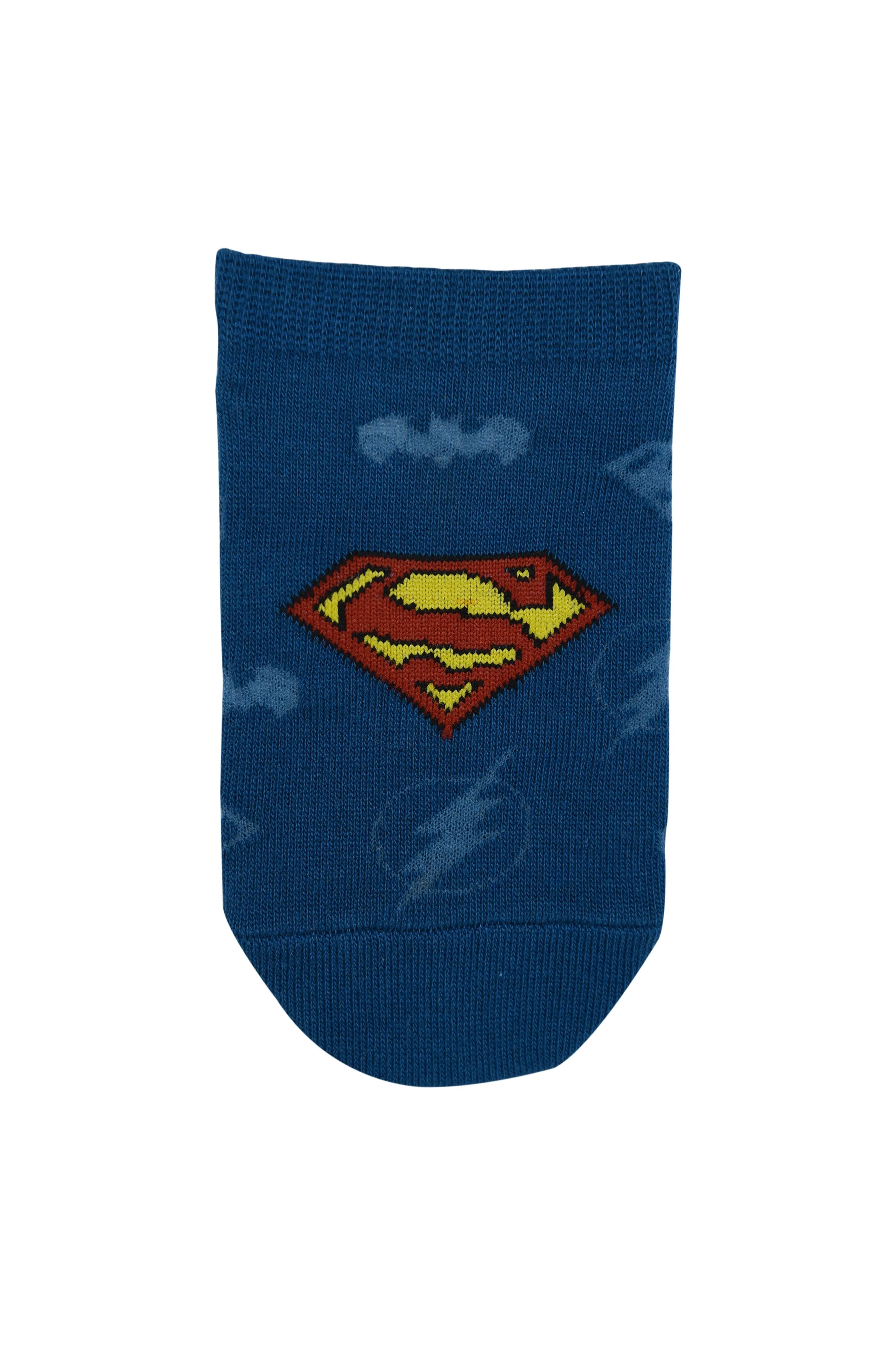 Justice League By Balenzia Low Cut Socks for Kids (Pack of 3 Pairs/1U)