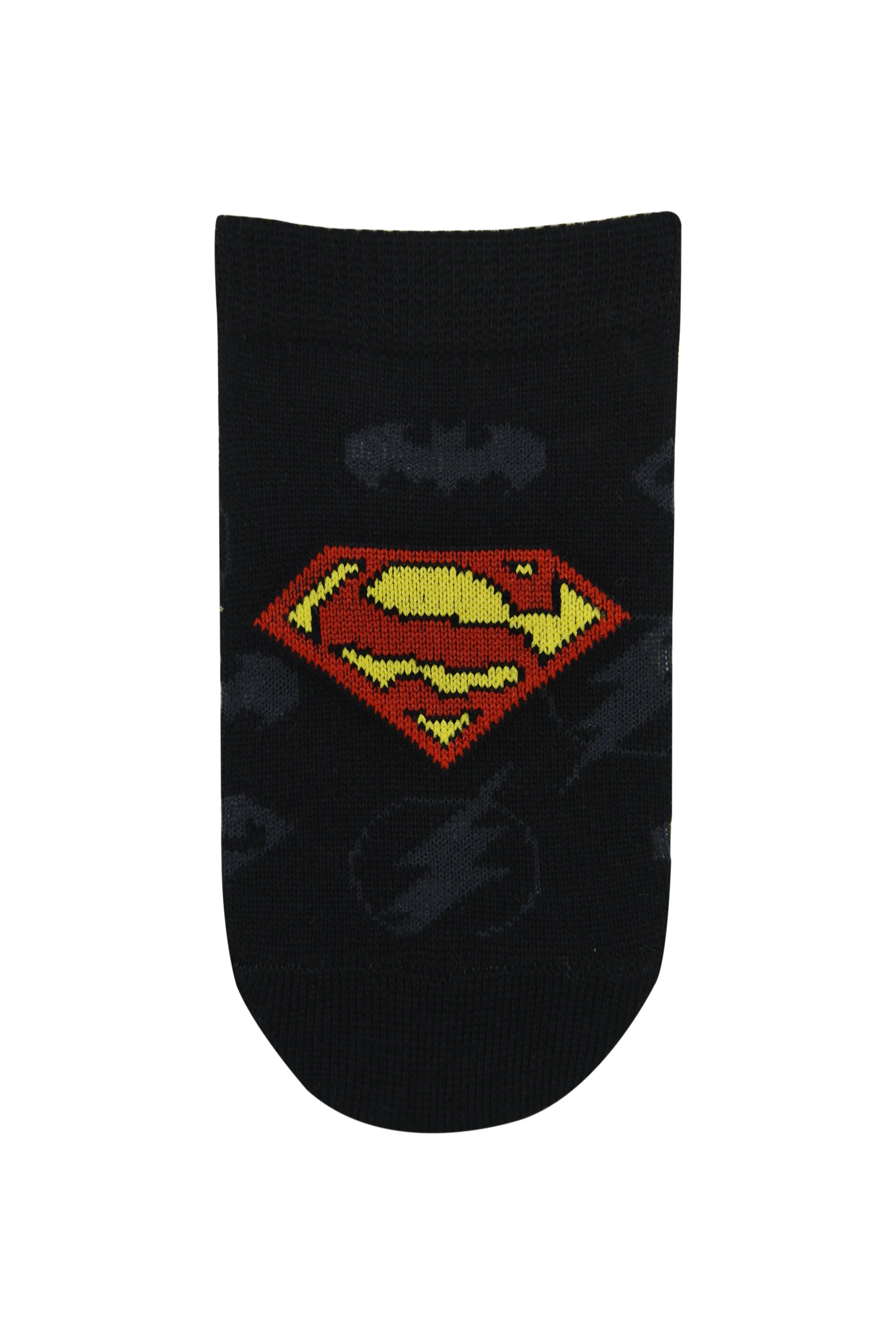 Justice League By Balenzia Low Cut Socks for Kids (Pack of 3 Pairs/1U)