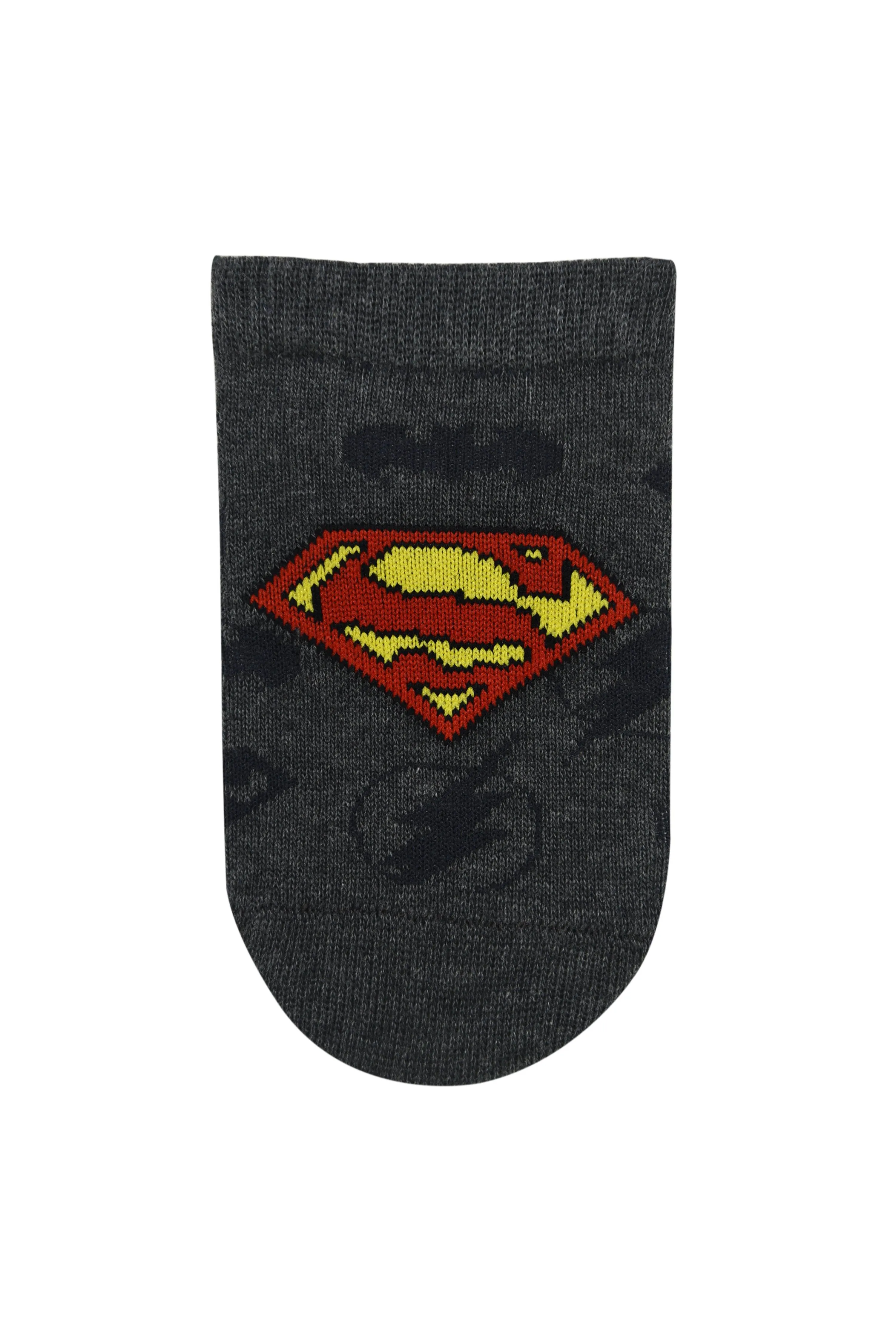 Justice League By Balenzia Low Cut Socks for Kids (Pack of 3 Pairs/1U)