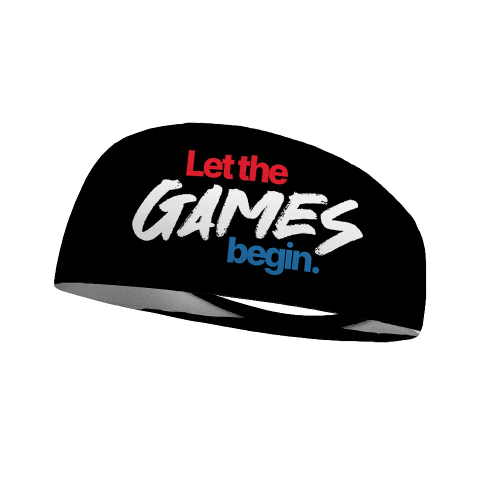 Let The Games Begin Wicking Headband