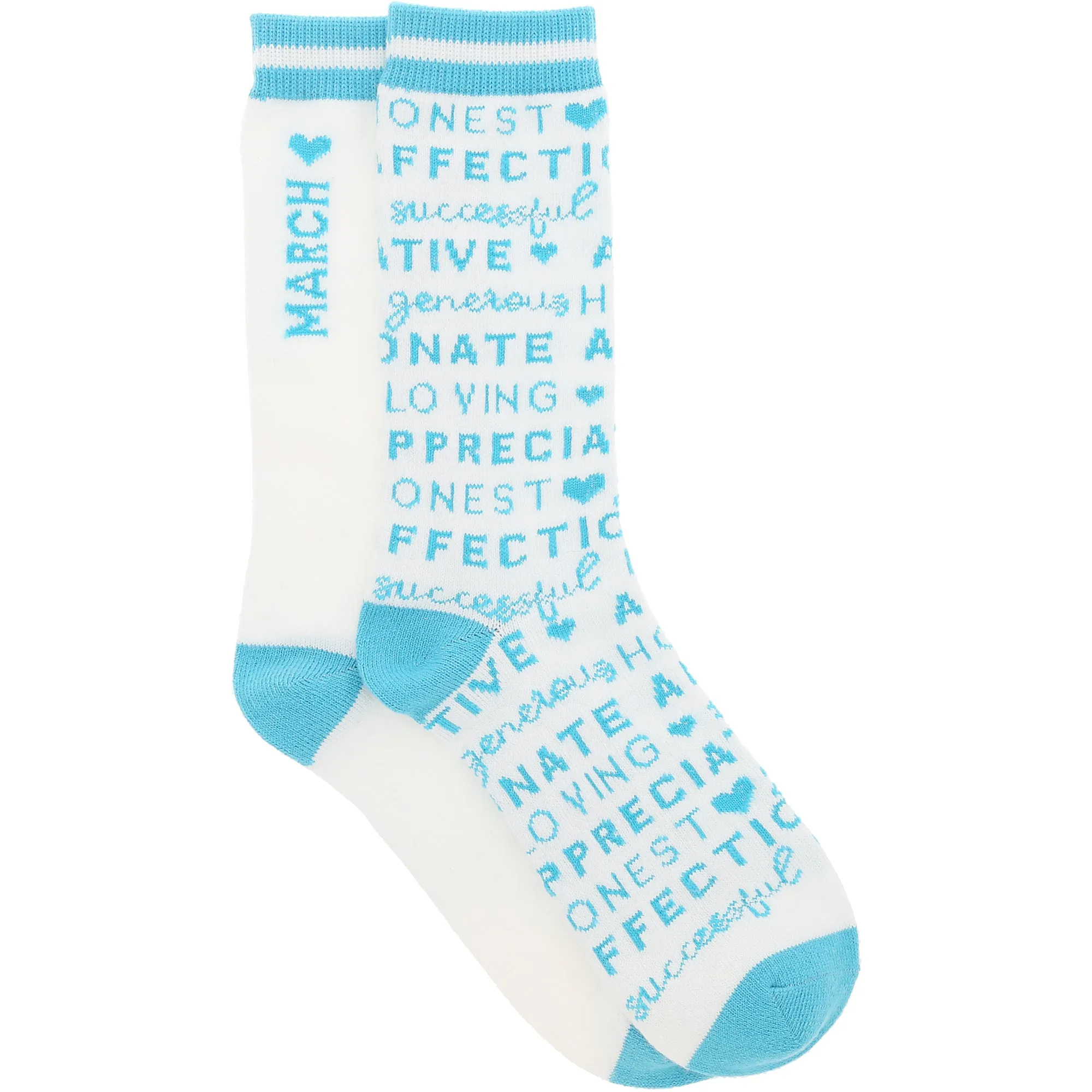 March Unisex Crew Sock