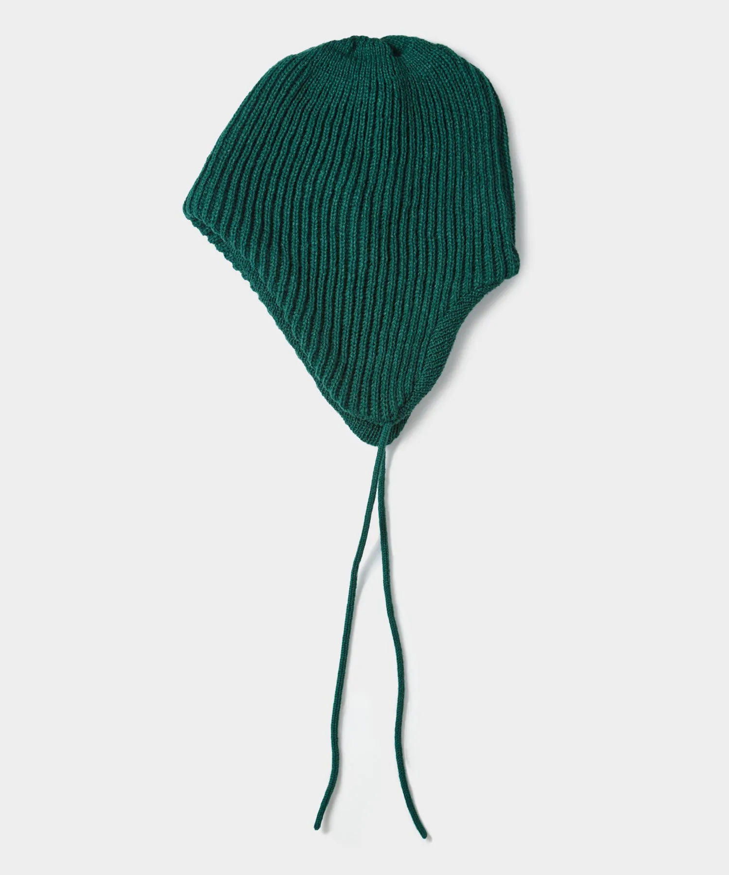 Rototo Ear Flap Hat in Dark Green