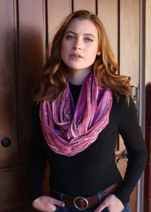 Shimmer Sparkle Festival Bliss Infinity Scarf (12 Colors)