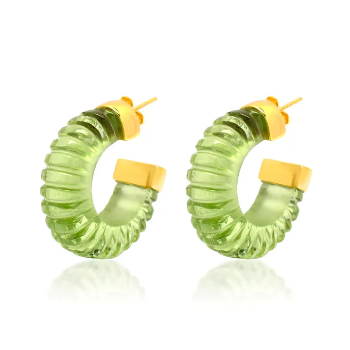 Shyla - Esme Earrings (Soft Green)