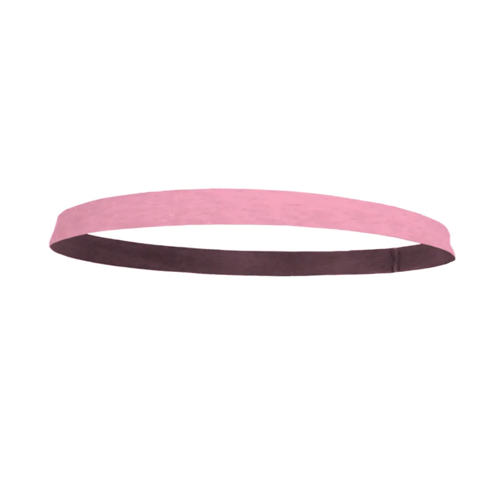 Solid Color 1/2" Flatback Wicking Headband