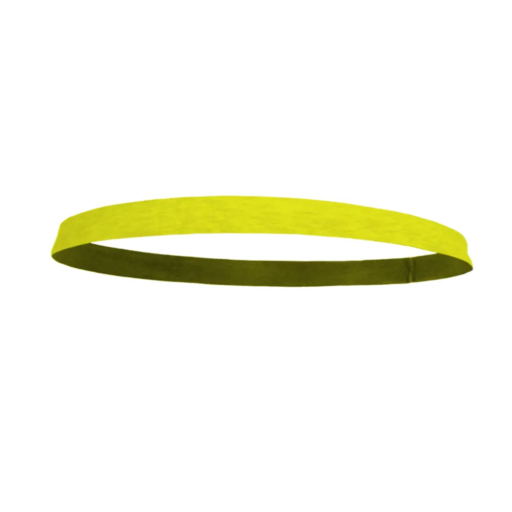 Solid Color 1/2" Flatback Wicking Headband