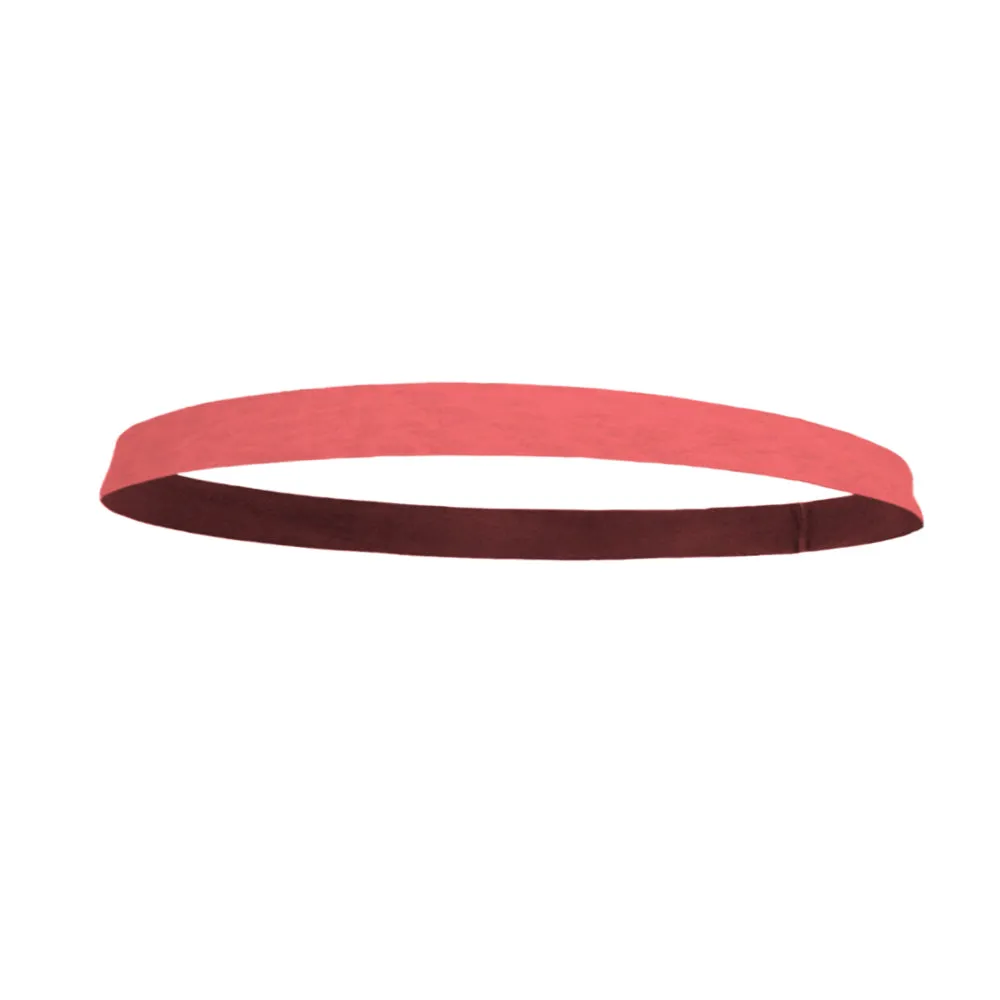 Solid Color 1/2" Flatback Wicking Headband