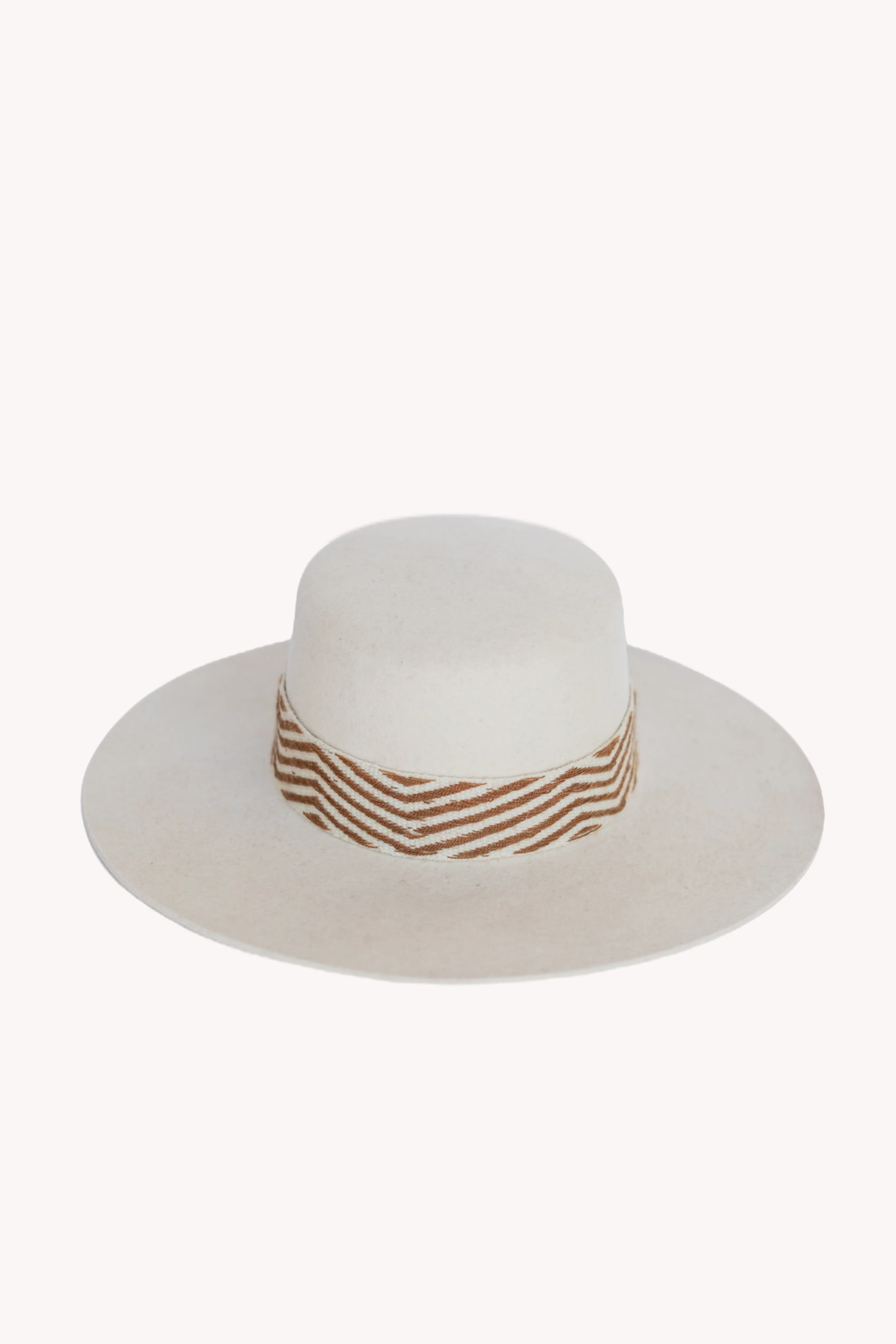 Speckled White Spanish Hat