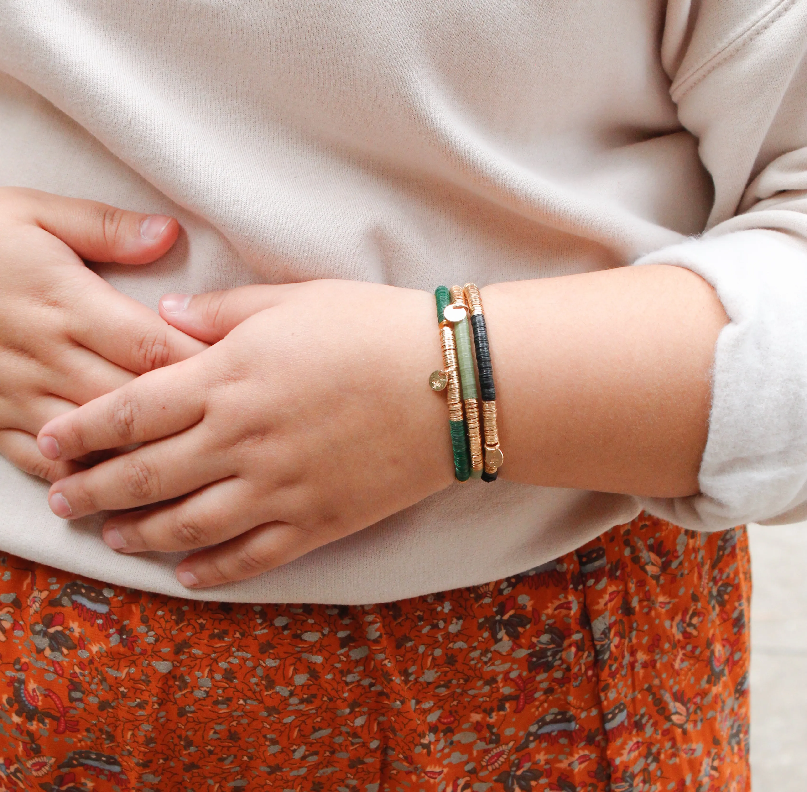 Stackable Sequin Stretch Bracelet