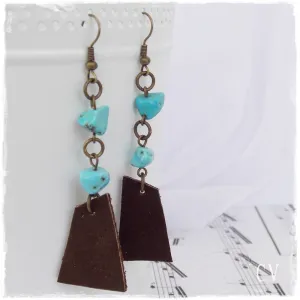 Turquoise Talisman Earrings