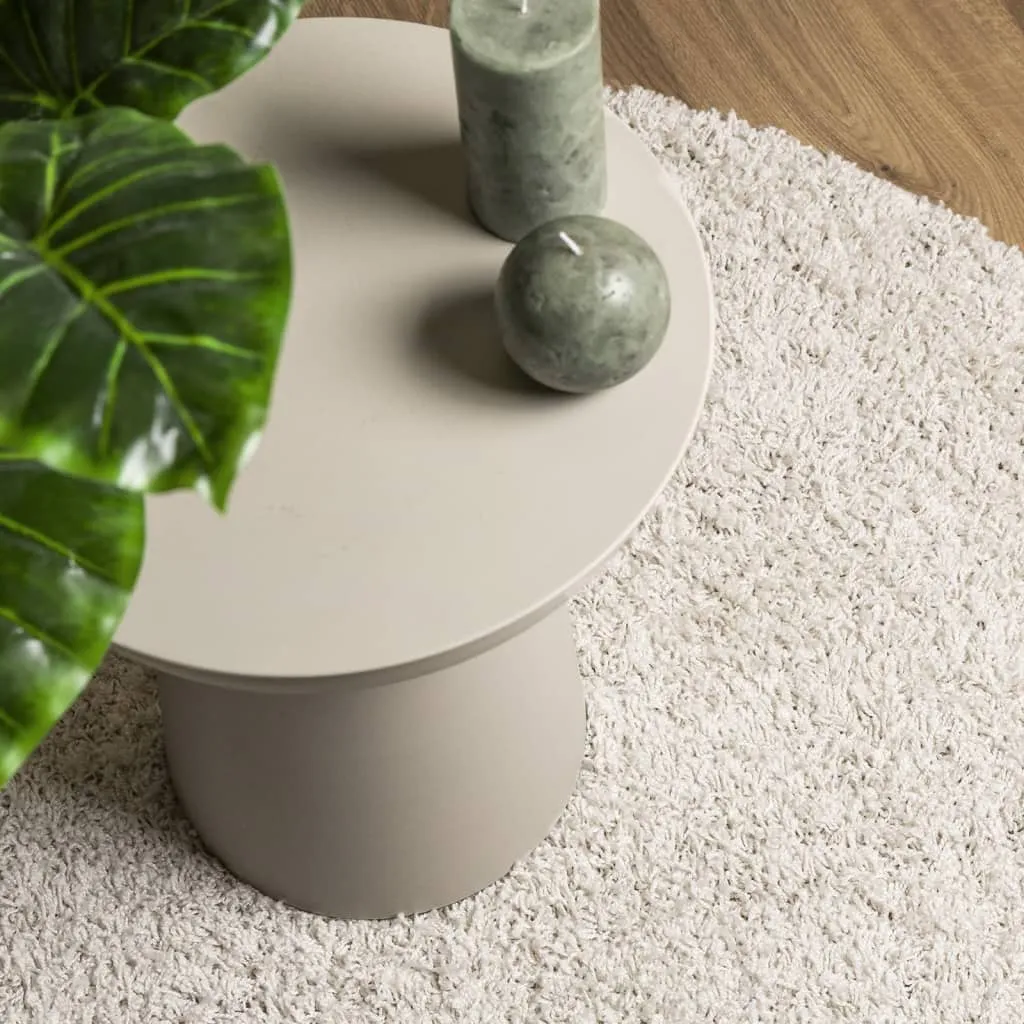 vidaXL PAMPLONA High Pile Shaggy Rug - Modern Cream, 200x280 cm - Luxurious Softness, Durable & Easy to Clean