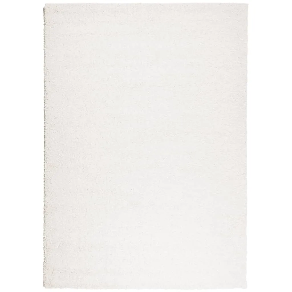 vidaXL PAMPLONA High Pile Shaggy Rug - Modern Cream, 200x280 cm - Luxurious Softness, Durable & Easy to Clean