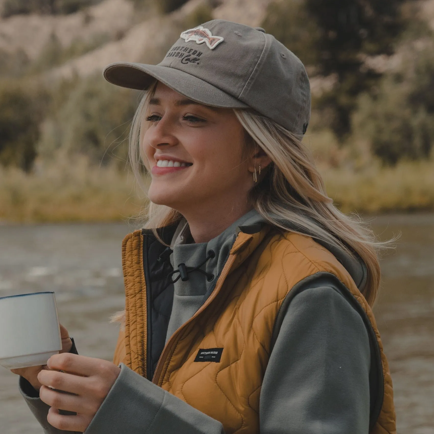 Washed Hat - Redfish Patch