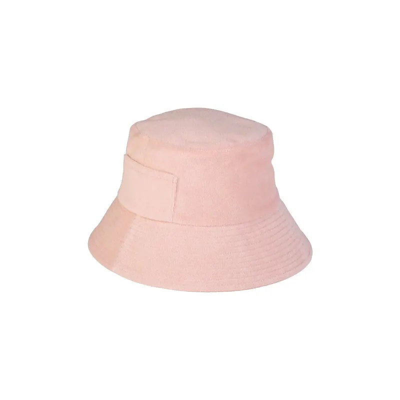 WAVE BUCKET - PASTEL PINK TERRY