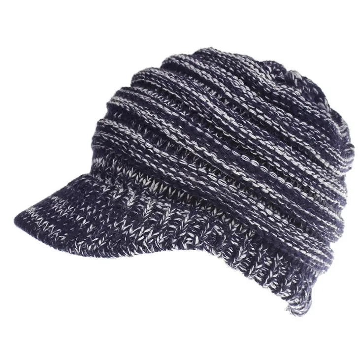 Women Soft Knitted Ponytail Beanies