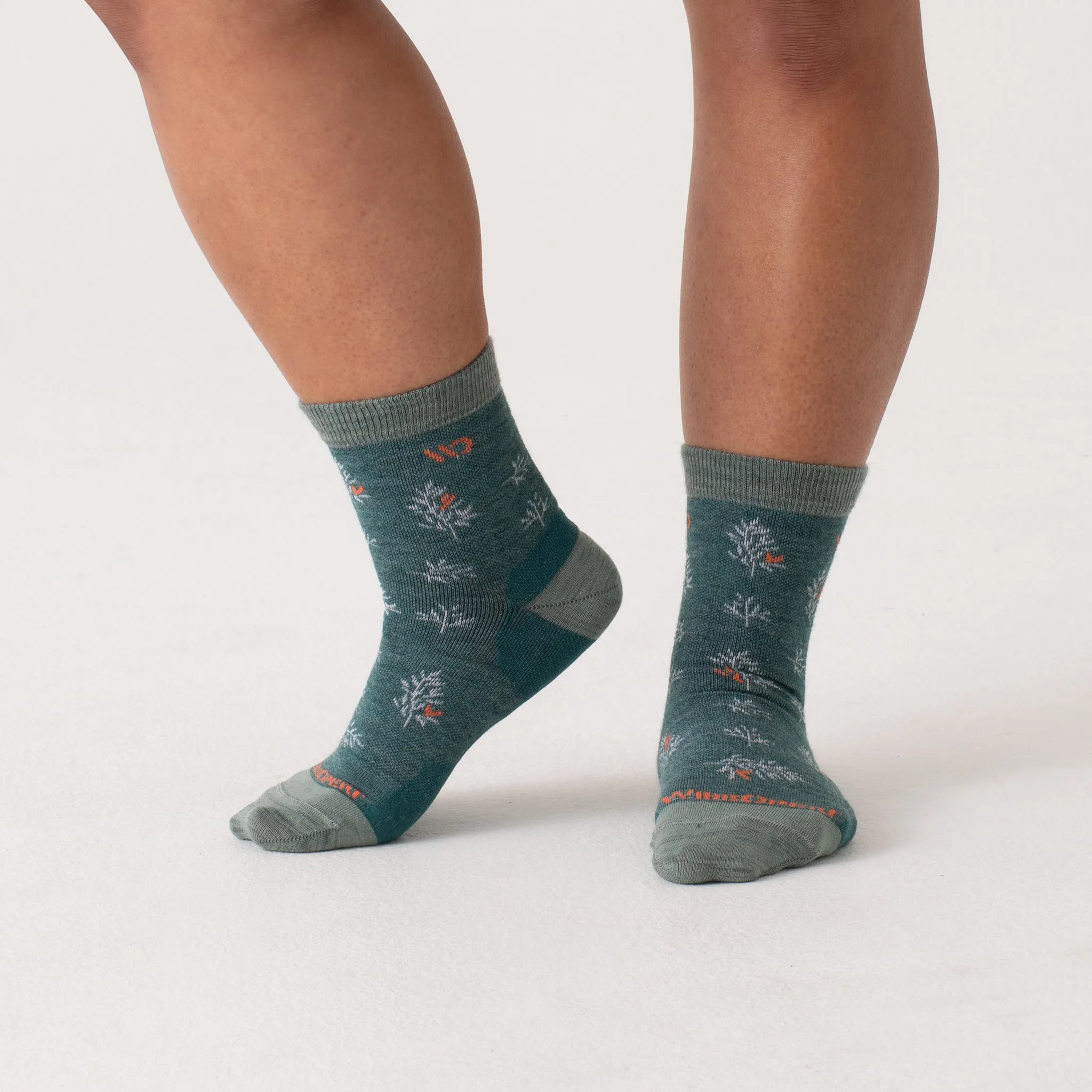 Women's Foliage Lightweight Micro Crew Sock